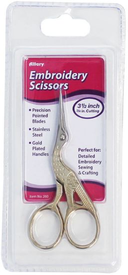 Picture of Ultra Fine Embroidery Scissors 3.5" Stork