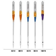 Picture of Universal Ball Point Machine Needles Sizes 11/80 (2), 14/90 (2) & 16/100 (1)