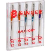 Picture of Universal Ball Point Machine Needles Sizes 11/80 (2), 14/90 (2) & 16/100 (1)