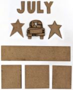 Picture of Magnetic Calendar July