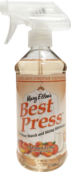 Picture of Mary Ellen's Best Press Clear Starch Alternative 16oz Peaches & Cream