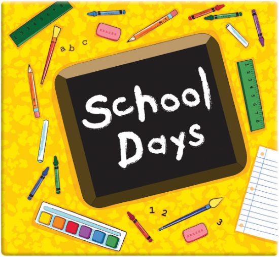 Picture of MBI School Days Post Bound Album 12"X12" Yellow