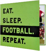 Picture of MBI Sports Post Bound Album 12"X12" Football
