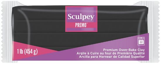 Picture of Premo Sculpey Polymer Clay 1lb Black