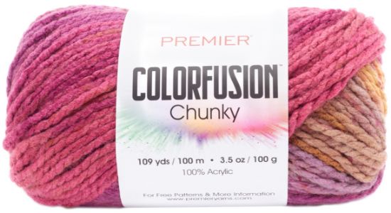 Picture of Premier Yarns Colorfusion Chunky Yarn Autumn Sky