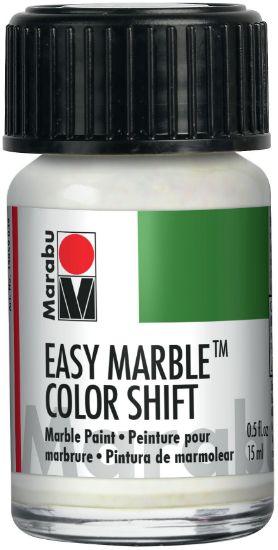Picture of Marabu Easy Marble 15ml Glitter Green-Red-Fold