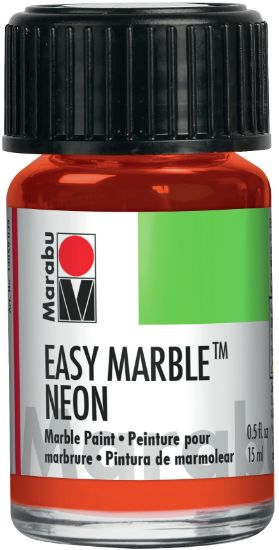 Picture of Marabu Easy Marble 15ml Neon Orange 