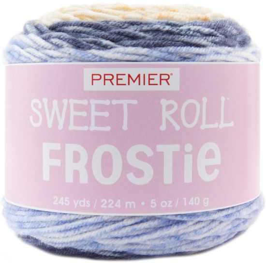 Picture of Premier Yarns Sweet Roll Frostie Yarn Indigo Breeze