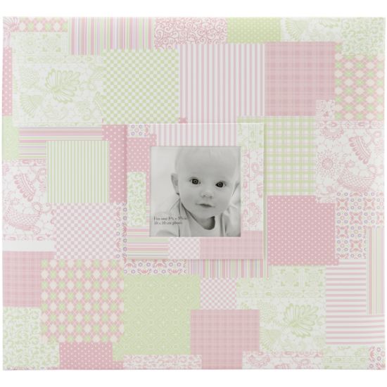 Picture of MBI Baby Post Bound Album W/Window 12"X12" Pink