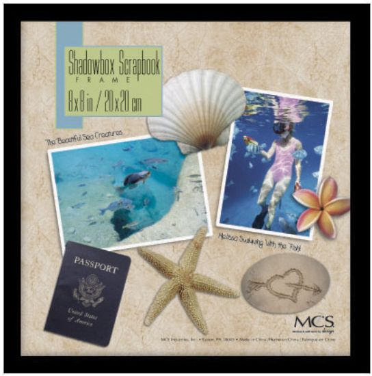 Picture of MBI Shadow Box Frame 8"X8" Black