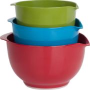 Picture of Melamine Mixing Bowl Set  Red/Blue/Green