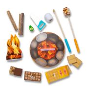 Picture of Melissa & Doug Let's Explore Campfire S'mores Play Set