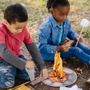 Picture of Melissa & Doug Let's Explore Campfire S'mores Play Set