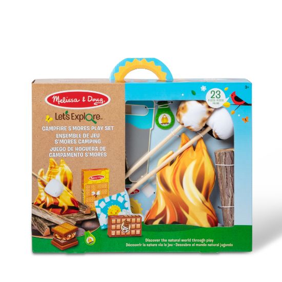 Picture of Melissa & Doug Let's Explore Campfire S'mores Play Set