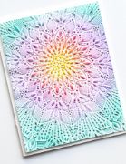 Picture of Memory Box 3D Embossing Folder 4.5"X5.75" Stunning Mandala