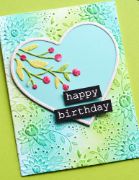 Picture of Memory Box Glitter Paper Pad 6"X6" 24/Pkg Delicate Pastel