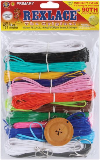 Picture of Rexlace Plastic Lacing Variety Pack Primary