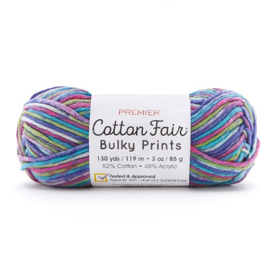 Picture of Premier Yarns Cotton Fair Bulky Yarn - Multi-Carnival