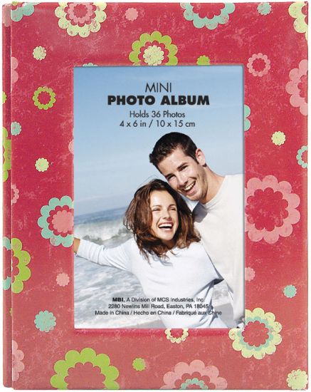 Picture of MBI Photo Brag Book 4"X6"   Floral Dots