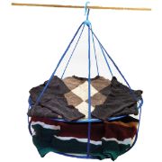 Picture of Mesh Hanging Sweater Dryer 26" White