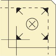 Picture of Marti Michell Nine Patch Ruler 5" 