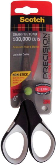 Picture of Scotch Precision Ultra Edge Titanium Non-Stick Scissors 6"  