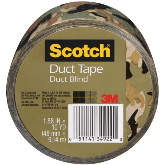 Picture of Scotch Printed Duct Tape 1.88"X10yd Camo
