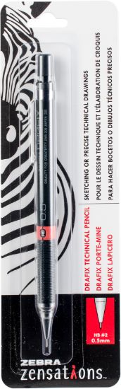 Picture of Zebra Zensations Drafix Technical Mechanical #2 Pencil 0.5mm
