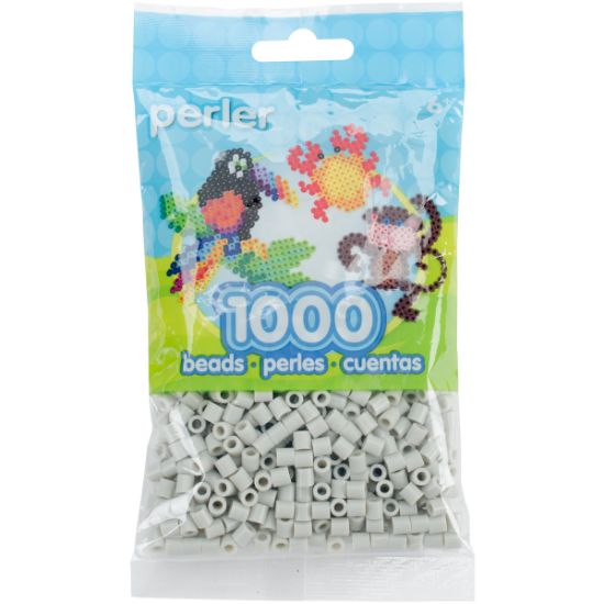 Picture of Perler Beads 1,000/Pkg Light Grey