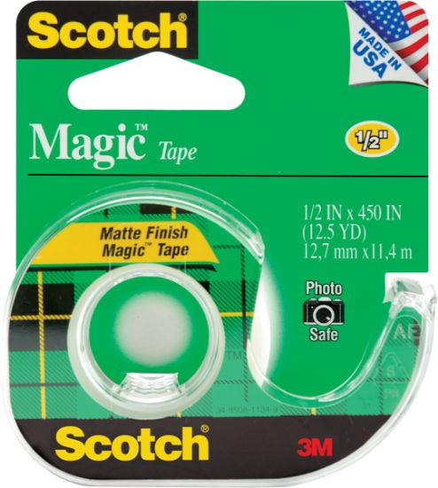 Picture of Scotch Magic Tape .5"X450"