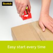 Picture of Scotch® Sure Start Packaging Tape, 1.88" x 800", 1 1/2" Core, Clear