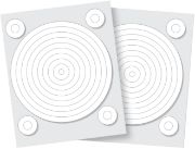 Picture of Scrapbook Adhesives 3D Foam Circle Frames 26/Pkg Permanent, White, .08"