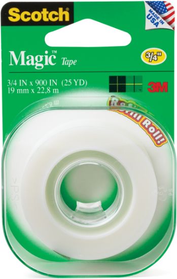 Picture of Scotch Magic Tape Refill .75"X900"