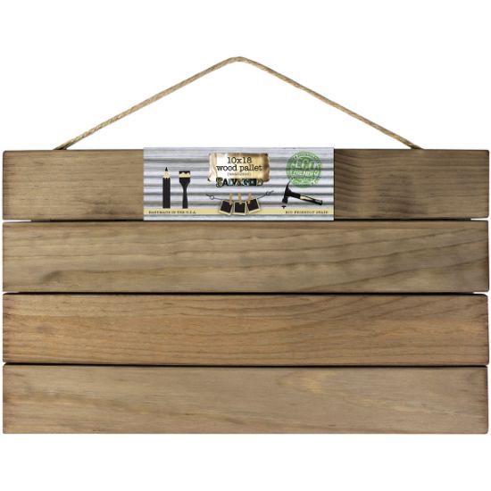 Picture of Salvaged Pallet Weathered Wood 10"X18"