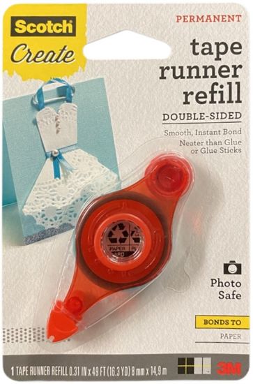 Picture of Scotch Adhesive Dot Roller Refill .31"X49', For Use In 55