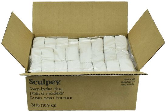 Picture of Sculpey Original Polymer Clay 24lbs White