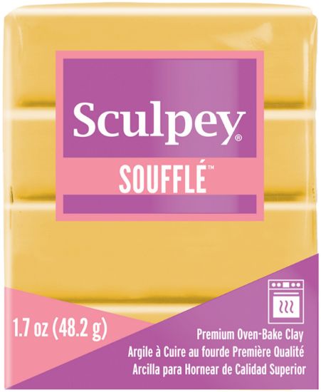 Picture of Sculpey Souffle Clay 2oz-Yellow Orchre