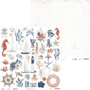 Picture of Sea La Vie Double-Sided Cardstock 12"x12"-#07