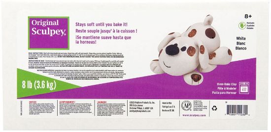Picture of Sculpey Original Polymer Clay 8lb White