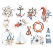 Picture of Sea La Vie Ephemera Cardstock Die-Cuts 12/Pkg-Elements