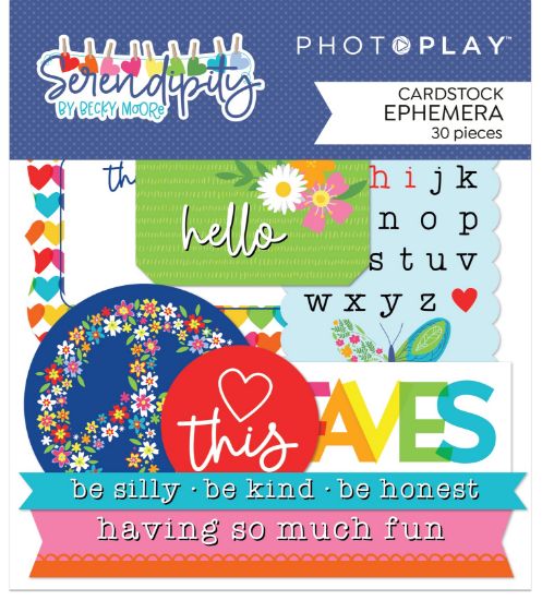 Picture of Serendipity Ephemera Cardstock Die-Cuts-