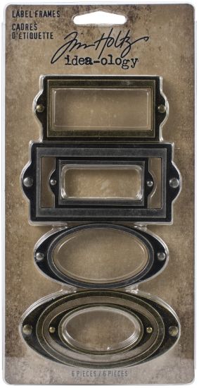 Picture of Idea-Ology Metal Adornments 6/Pkg Label Frames