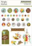 Picture of Say Cheese Adventure At The Park Decorative Brads