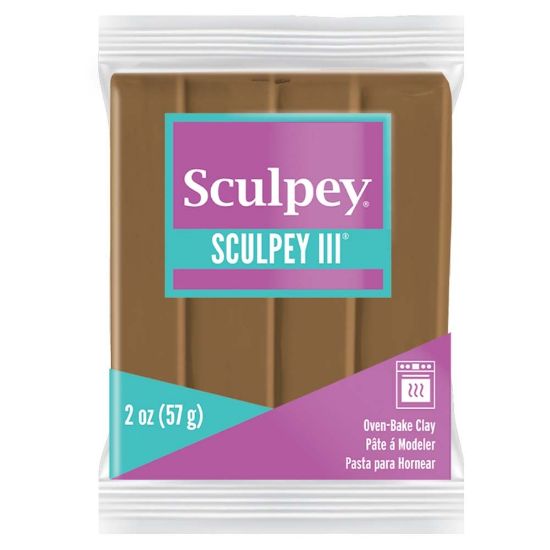 Picture of Sculpey III Polymer Clay 2oz Hazelnut