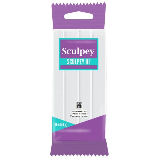 Picture of Sculpey III Polymer Clay 8oz White