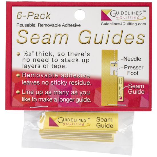 Picture of Seam Guides 6/Pkg 1/2"X2"X1/32"