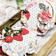 Picture of Scrapaholics Laser Cut Chipboard 2mm Thick-Strawberry Style #2, 12/Pkg 1.25" To 1"