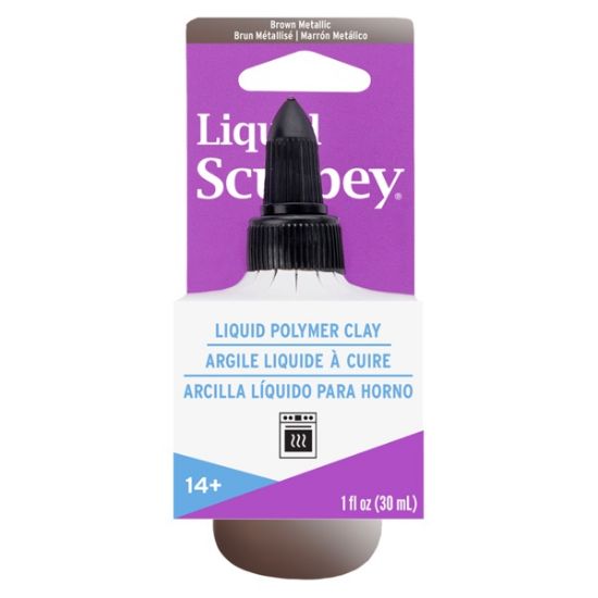 Picture of Sculpey Liquid 1oz-Brown Metallic