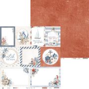 Picture of Sea La Vie Double-Sided Cardstock 12"X12"-#05