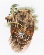 Picture of RTO Counted Cross Stitch Kit 11.22"X15.75" Forester (16 Count)